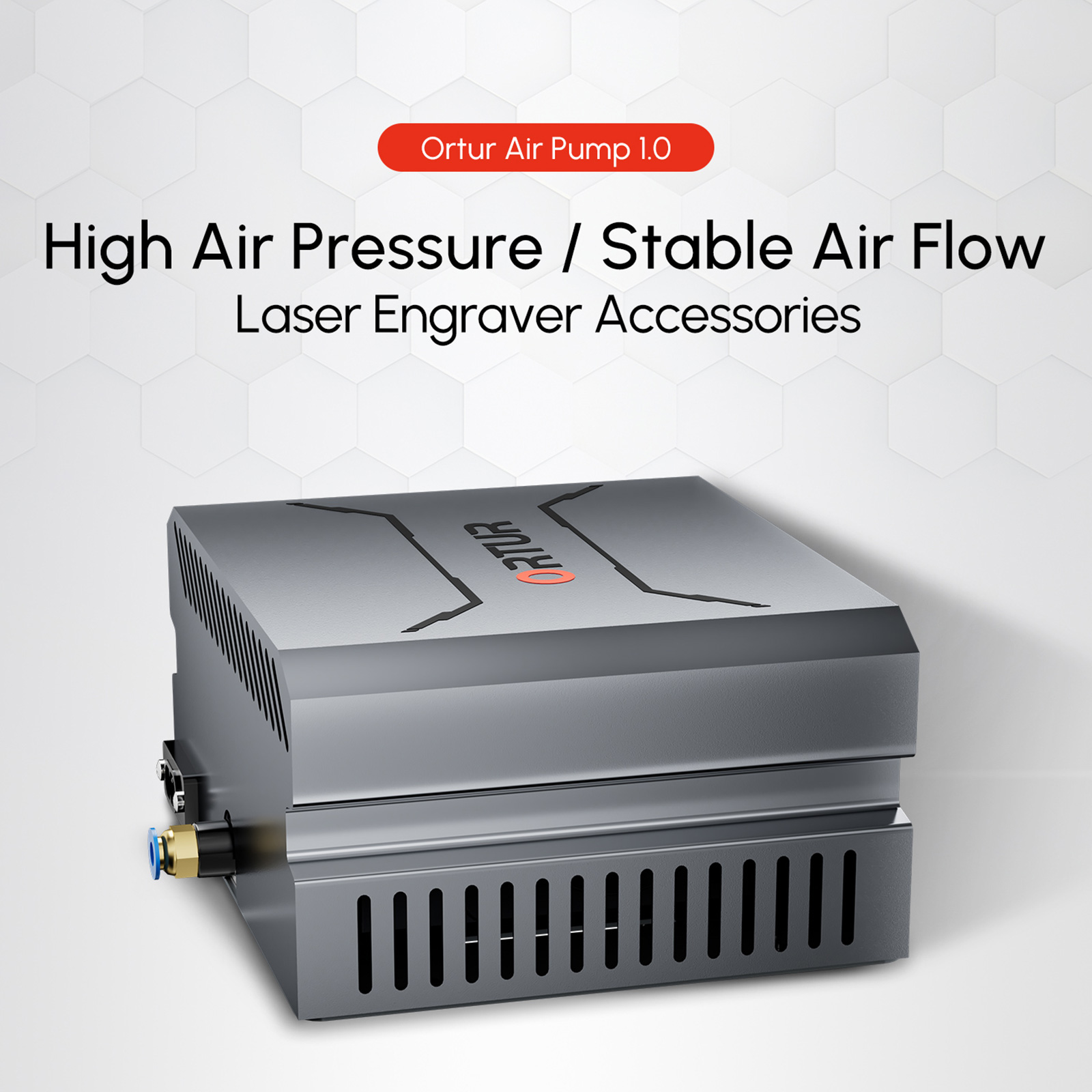 Air Assist Pump Laser - Ortur-Pompe à air à débit d'air