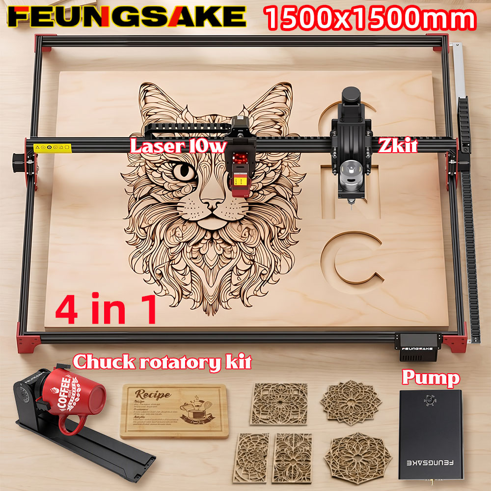Air Assist Pump Laser - Machine de gravure et de découpe
