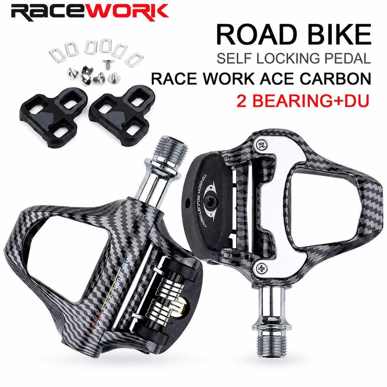 Drag Chain Cnc - Pédales de vélo de route RACEWORK