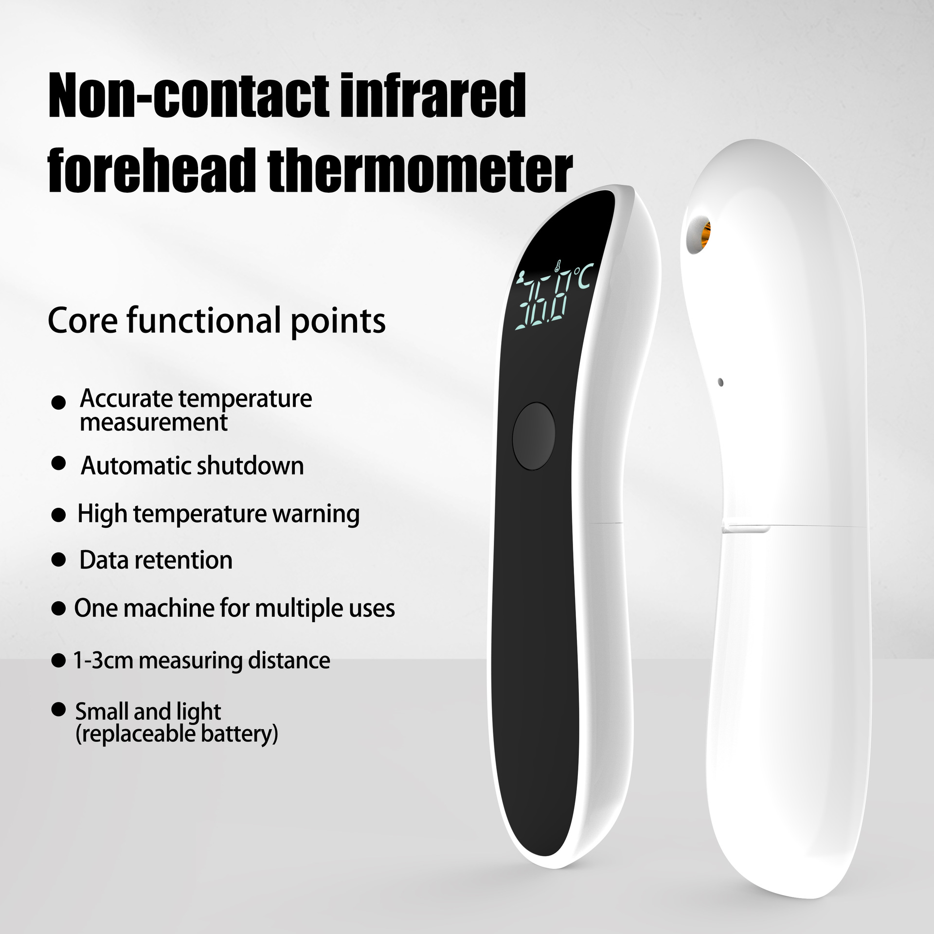 Industrial Laser Thermometer - Thermomètre de fièvre infrarouge médical ménage