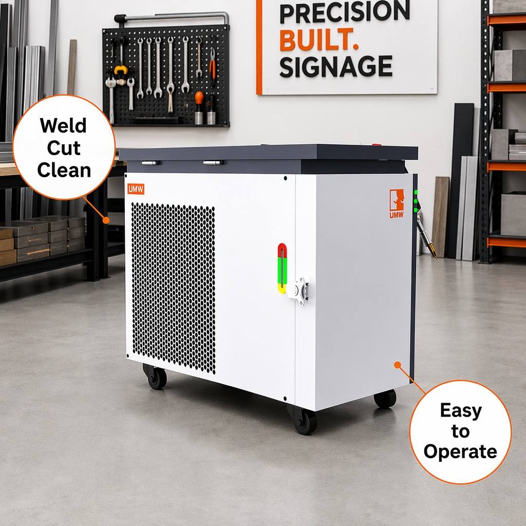 Industrial Laser Welding - Machine de soudage laser UMW intégrée