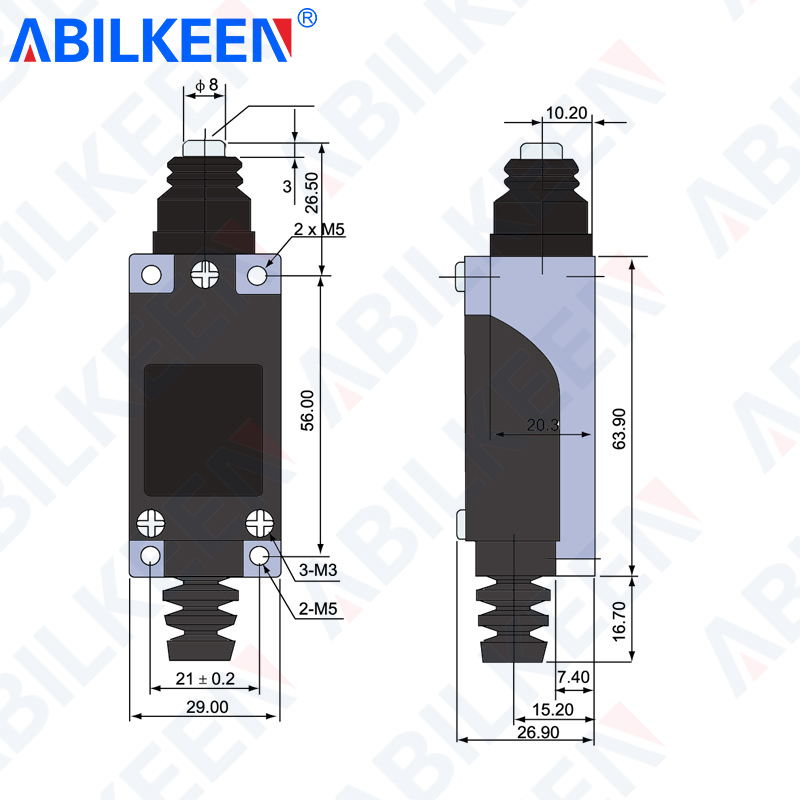 ABILKEEN KZ-8111 Interrupteur  - Limit Switch Cnc avis et prix