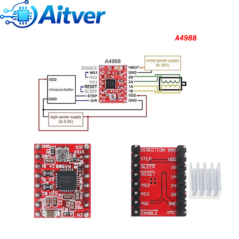 Kit de pilote A4988 DRV8825 TM - Limit Switch Cnc avis et prix