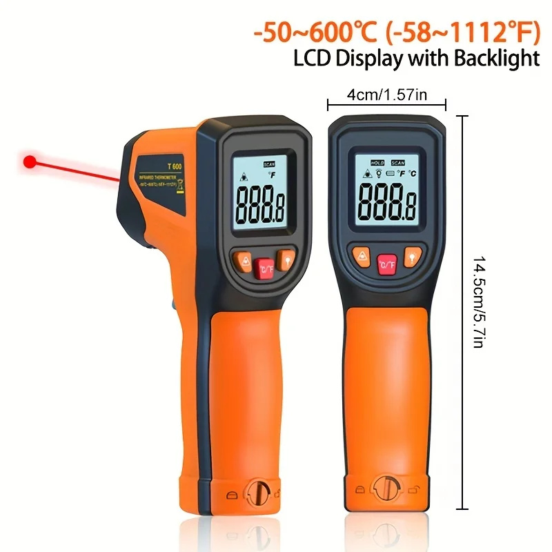 Therye.com-Capteur infrarouge  - Industrial Laser Thermometer avis et prix