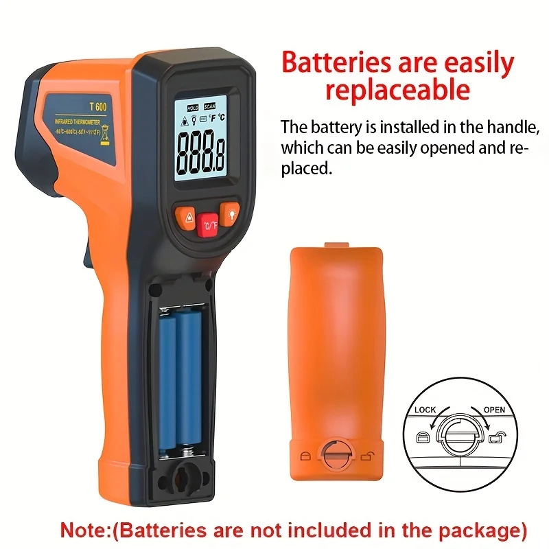 Therye.com-Capteur infrarouge  - Industrial Laser Thermometer avis et prix
