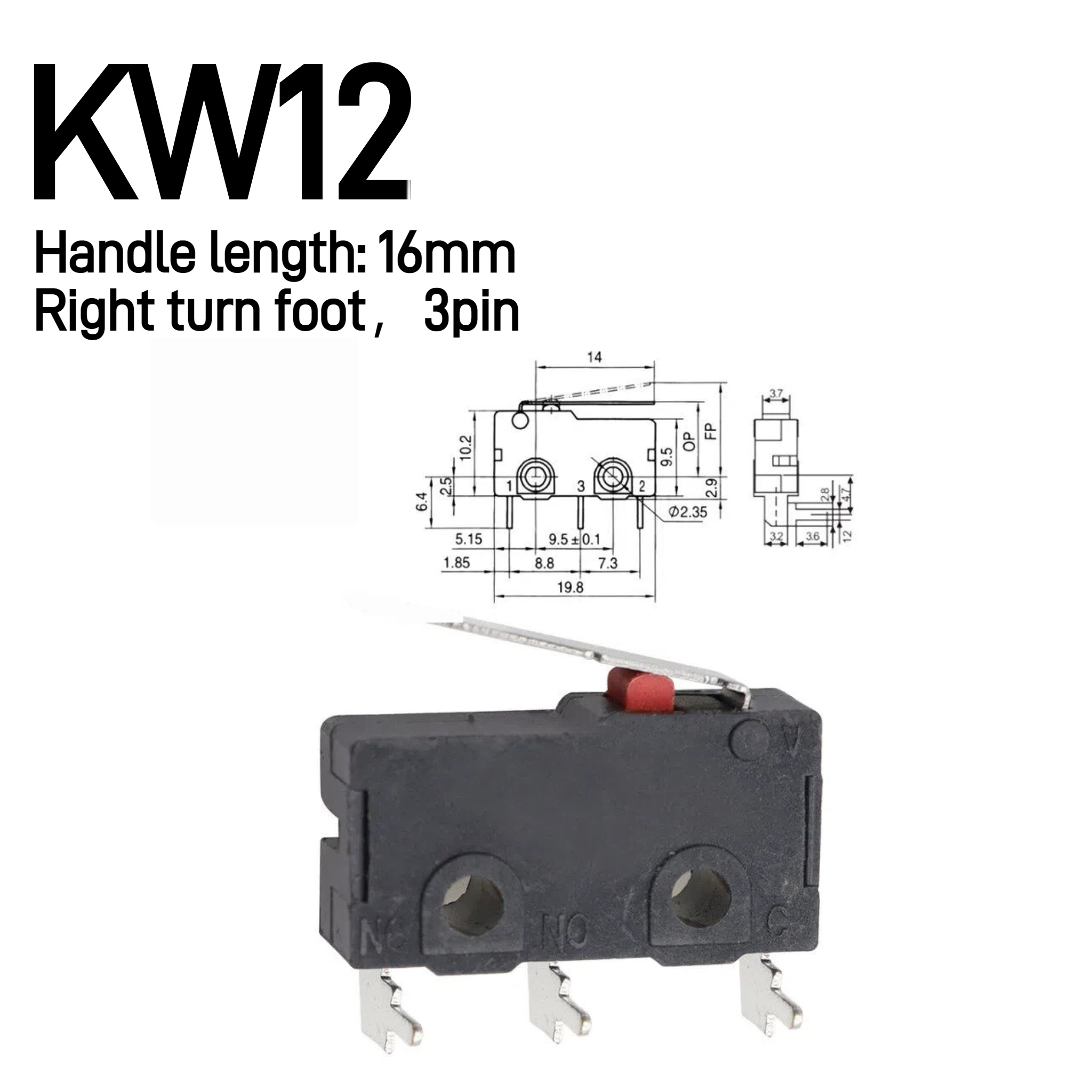 5-10-30 pièces 5A 125V250V Int - Limit Switch Cnc avis et prix