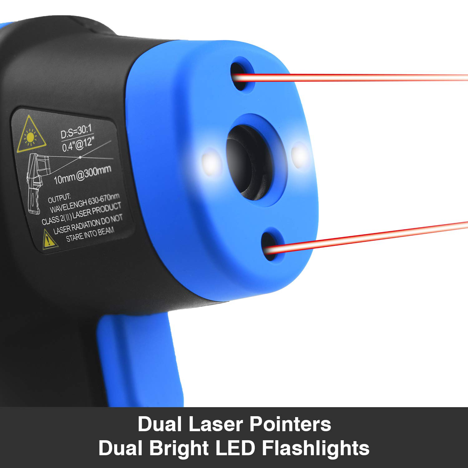 Pyromètre laser infrarouge san - Industrial Laser Thermometer avis et prix