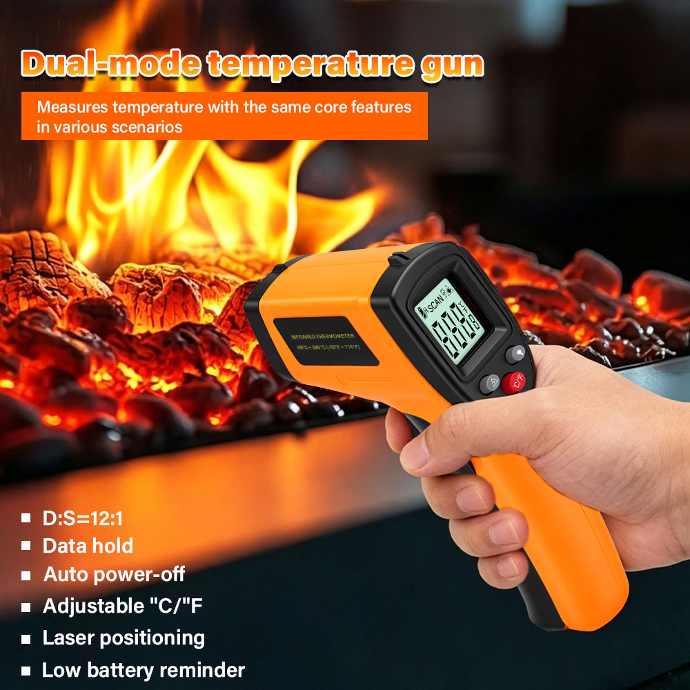 Thermomètre infrarouge numériq - Industrial Laser Thermometer avis et prix