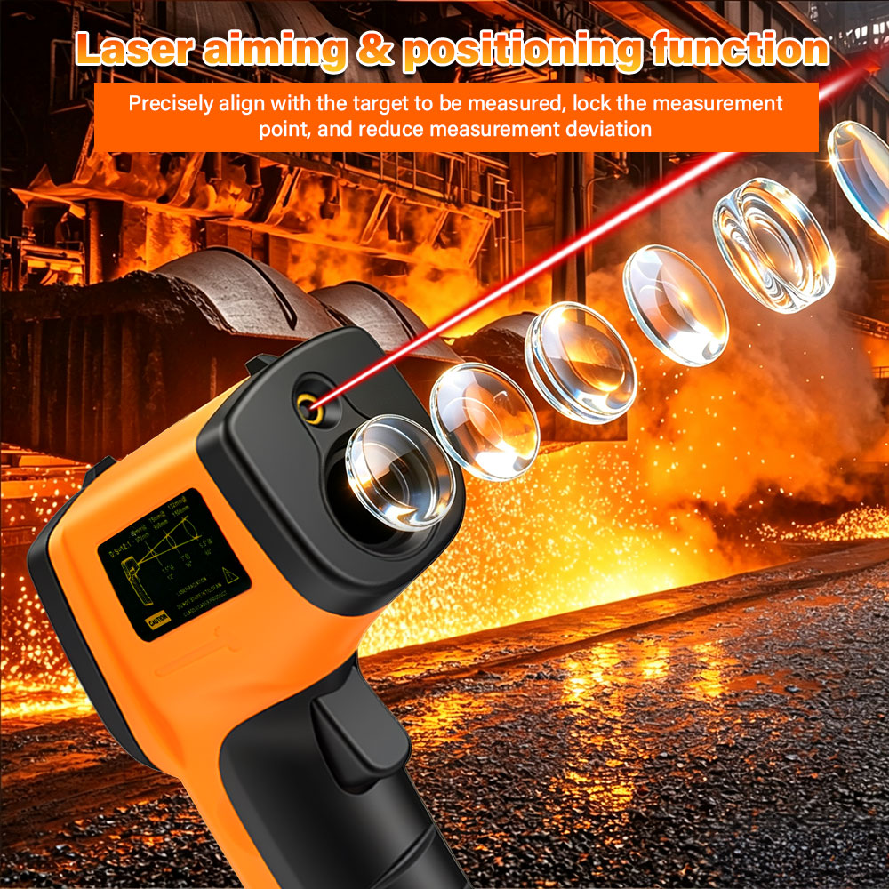 Thermomètre infrarouge numériq - Industrial Laser Thermometer avis et prix