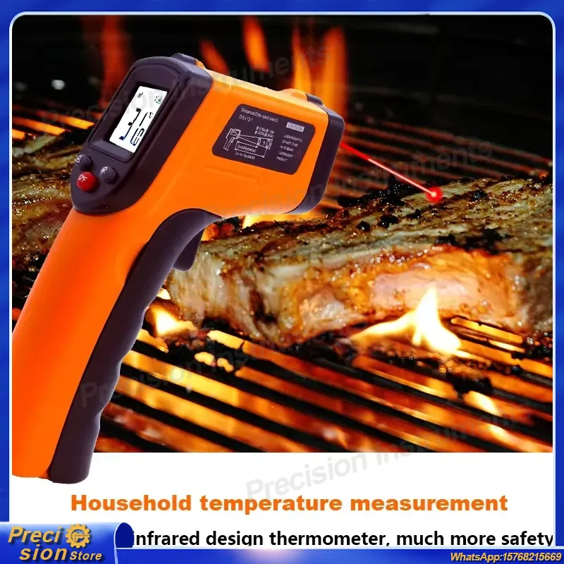 Thermomètre infrarouge sans co - Industrial Laser Thermometer avis et prix