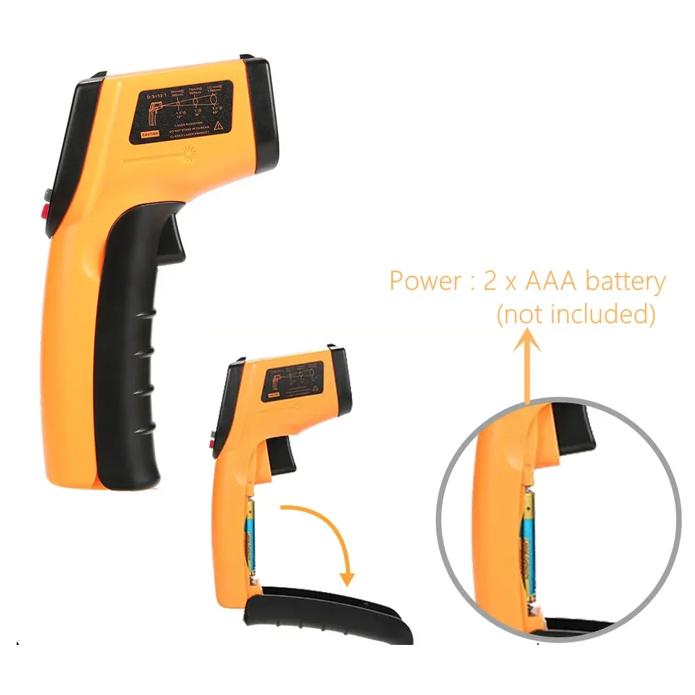 Thermomètre infrarouge portabl - Industrial Laser Thermometer avis et prix